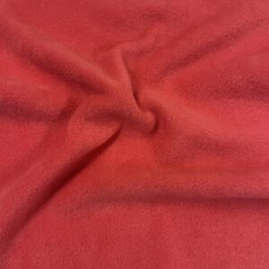 QUALITY Anti Pil Polar Fleece Fabric Material CORAL