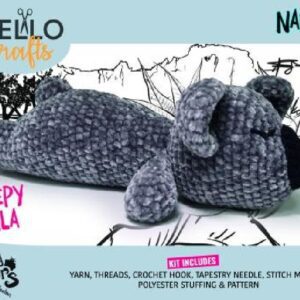 Knitty Critters Naptime Sleepy Koala DIY Amigurumi Crochet Kit CC035